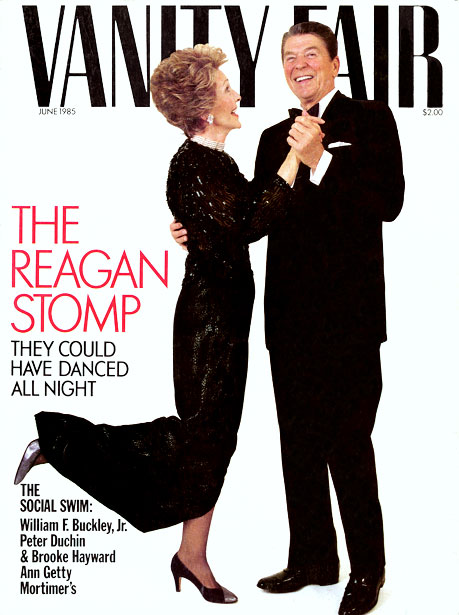 VANITY FAIR magazine side cover Issue 298 June 1985