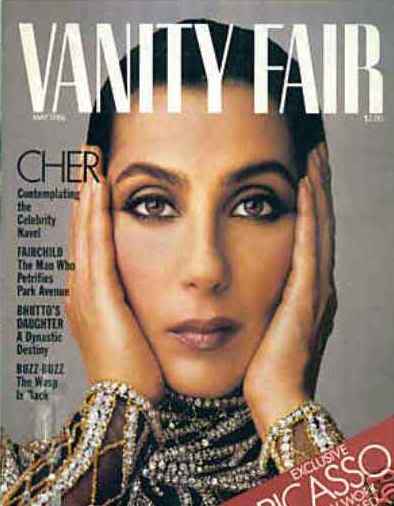 VANITY FAIR magazine side cover Issue 309 May 1986