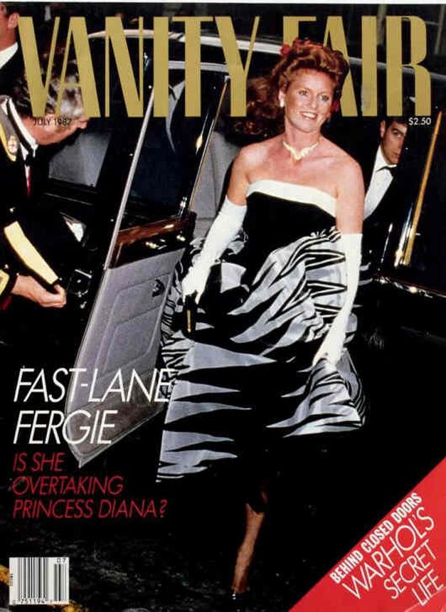 VANITY FAIR magazine side cover Issue 323 July 1987