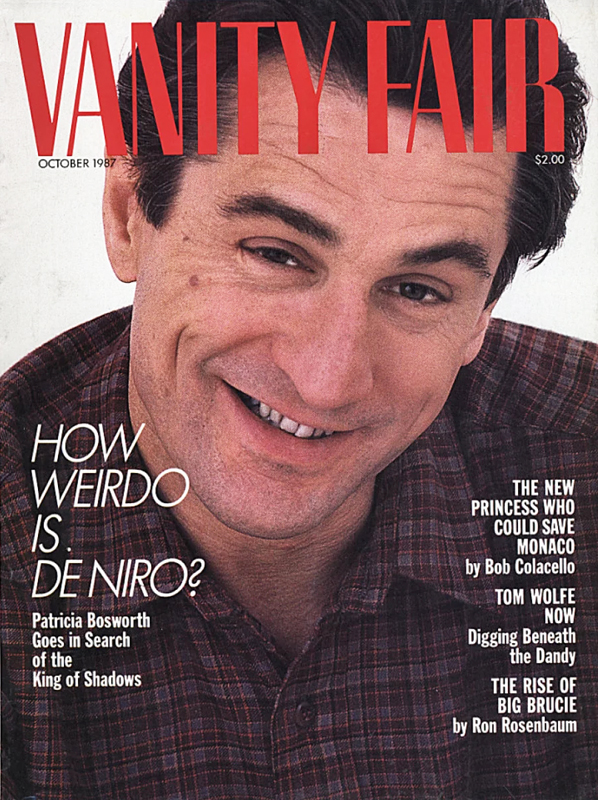 VANITY FAIR magazine side cover Issue 326 October 1987