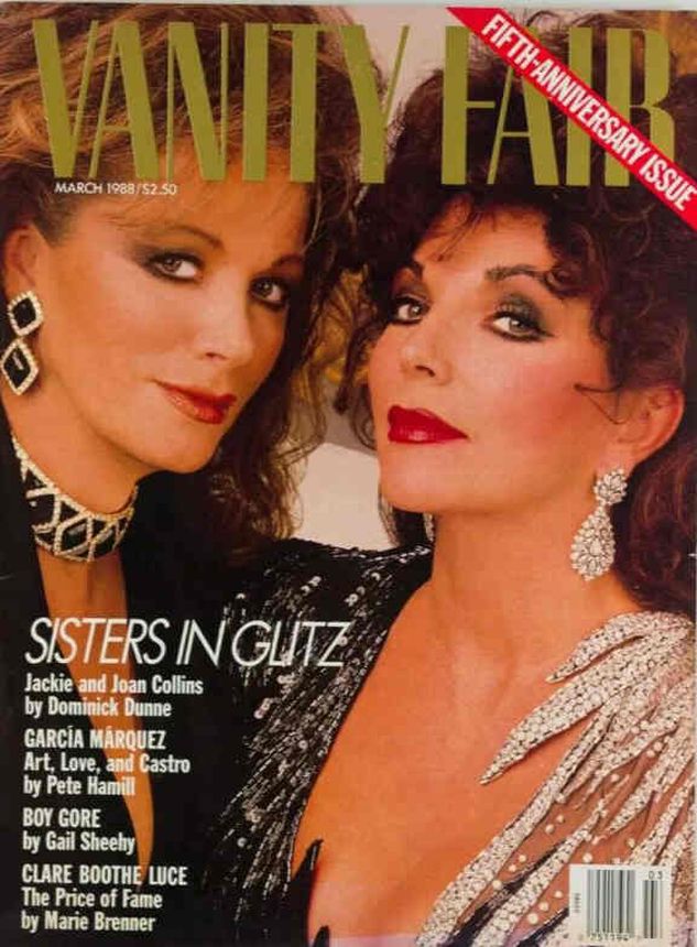 VANITY FAIR magazine side cover Issue 331 March 1988