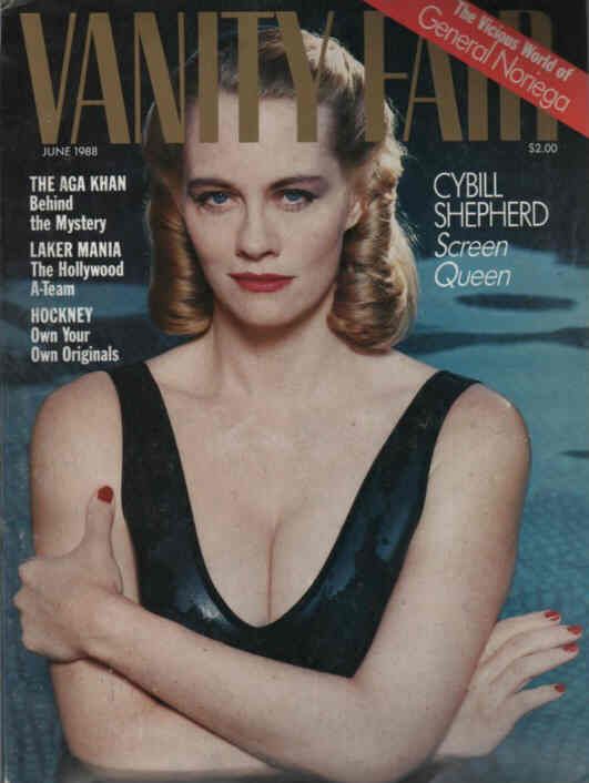 VANITY FAIR magazine side cover Issue 334 June 1988