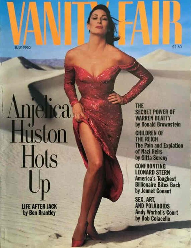 VANITY FAIR magazine side cover Issue 359 July 1990