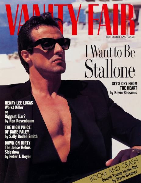 VANITY FAIR magazine side cover Issue 361 September 1990