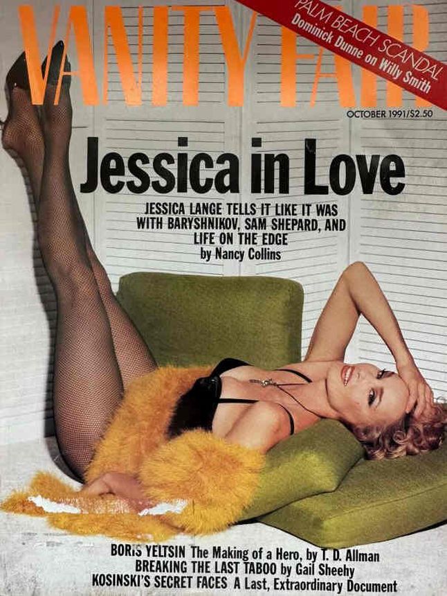 VANITY FAIR magazine side cover Issue 374 October 1991