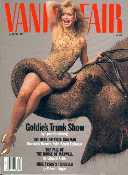 VANITY FAIR magazine side cover Issue 379 March 1992