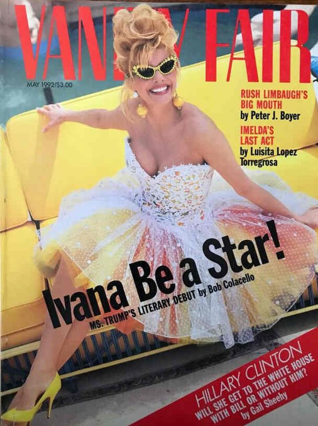 VANITY FAIR magazine side cover Issue 381 May 1992