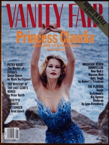 VANITY FAIR magazine side cover Issue 389 January 1993