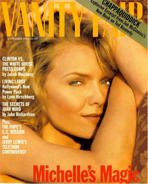 VANITY FAIR magazine side cover Issue 397 September 1993