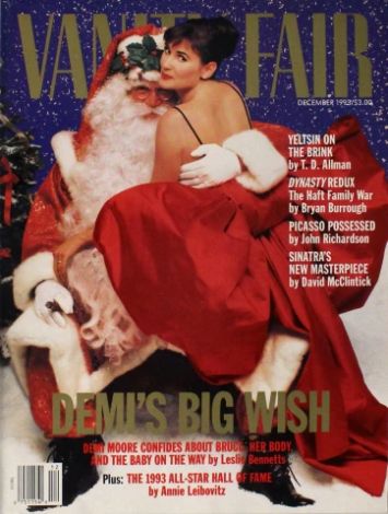 VANITY FAIR magazine side cover Issue 400 December 1993