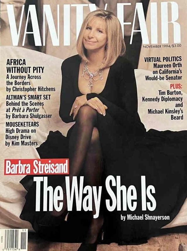 VANITY FAIR magazine side cover Issue 411 November 1994