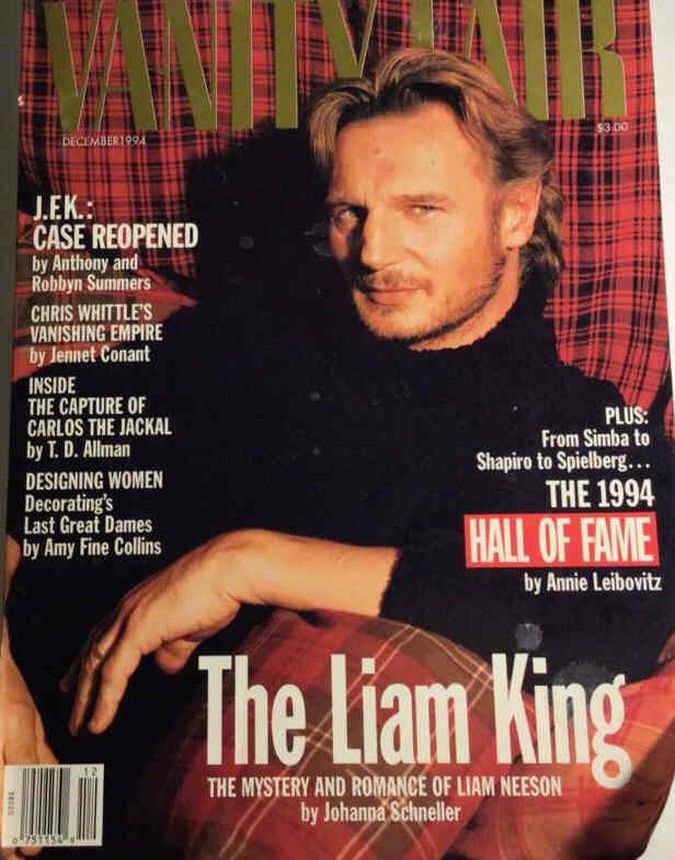 VANITY FAIR magazine side cover Issue 412 December 1994