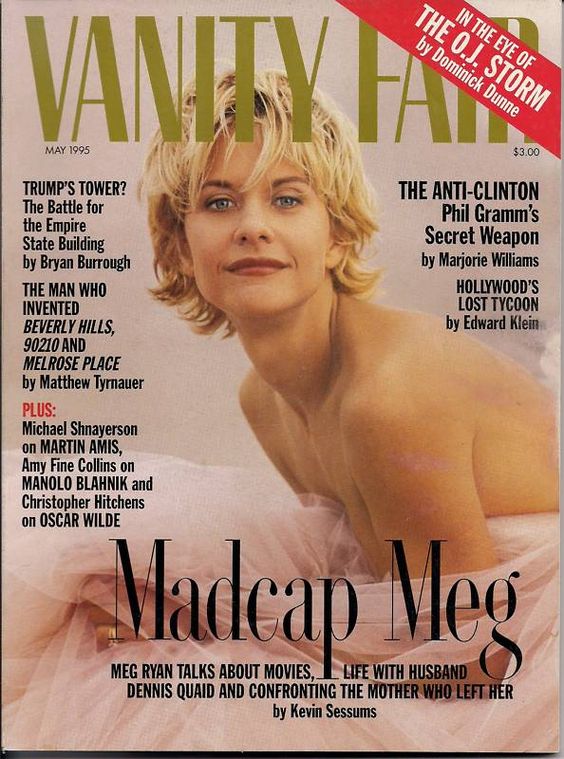 VANITY FAIR magazine side cover Issue 417 May 1995