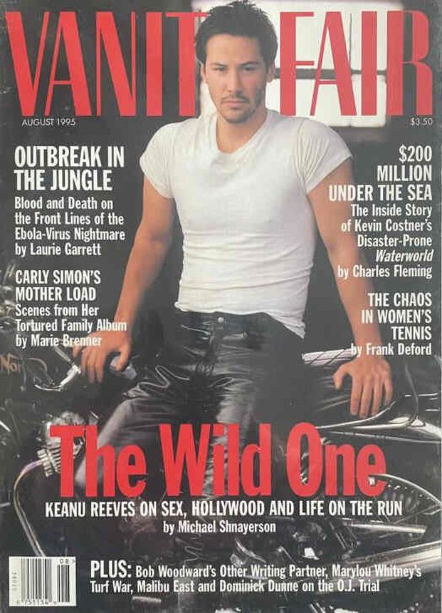 VANITY FAIR magazine side cover Issue 420 August 1995