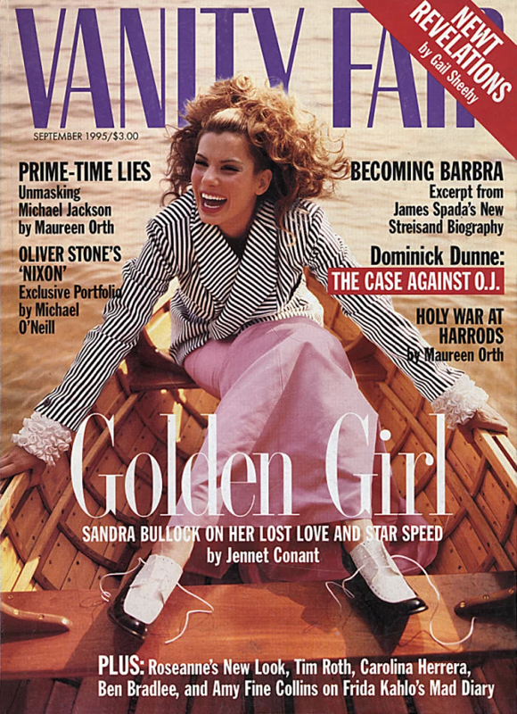 VANITY FAIR magazine side cover Issue 421 September 1995