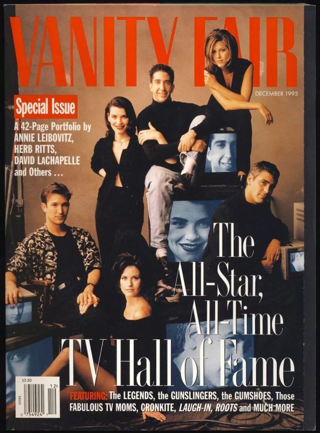 VANITY FAIR magazine side cover Issue 424 December 1995
