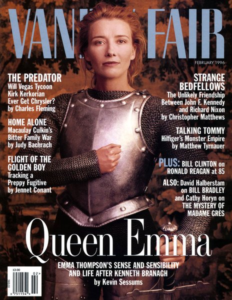 VANITY FAIR magazine side cover Issue 426 February 1996