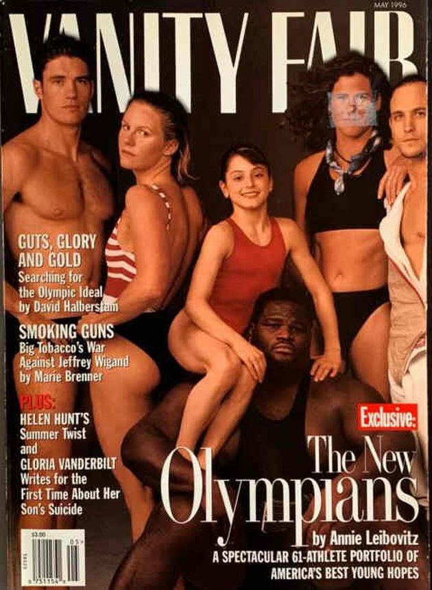 VANITY FAIR magazine side cover Issue 429 May 1996