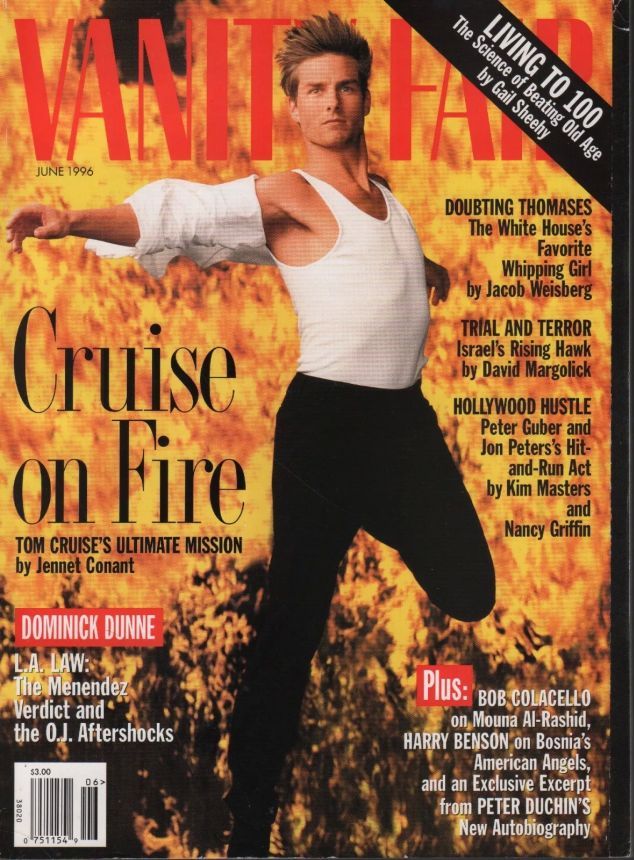 VANITY FAIR magazine side cover Issue 430 June 1996