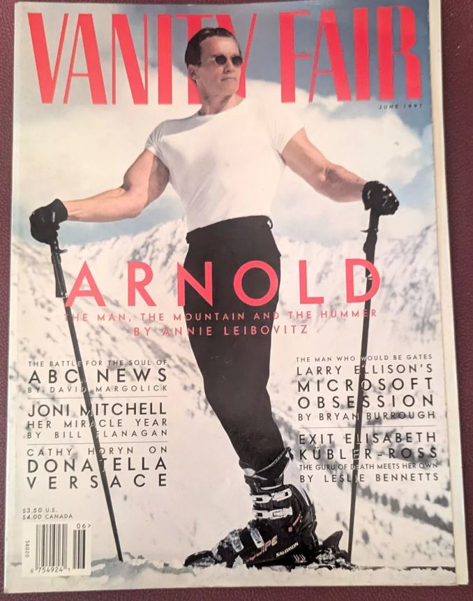 VANITY FAIR magazine side cover Issue 442 June 1997