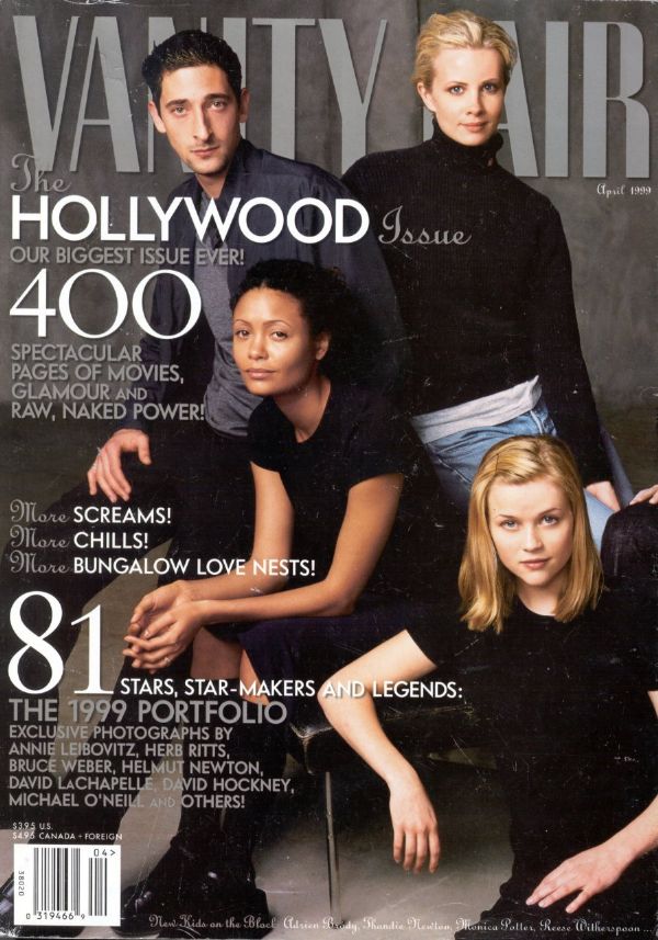 VANITY FAIR magazine side cover Issue 464 April 1999