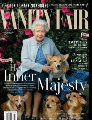 VANITY FAIR magazine side cover  June/July 2016