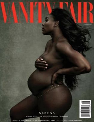 VANITY FAIR magazine side cover  August 2017