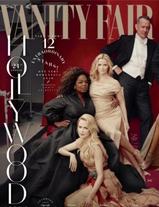 VANITY FAIR magazine side cover  Special  February 2018