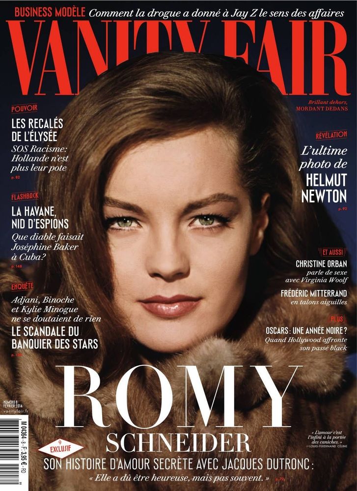 VANITY FAIR (Fr) magazine side cover Issue 8 February 2014