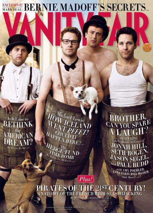 VANITY FAIR UK magazine side cover April 2009