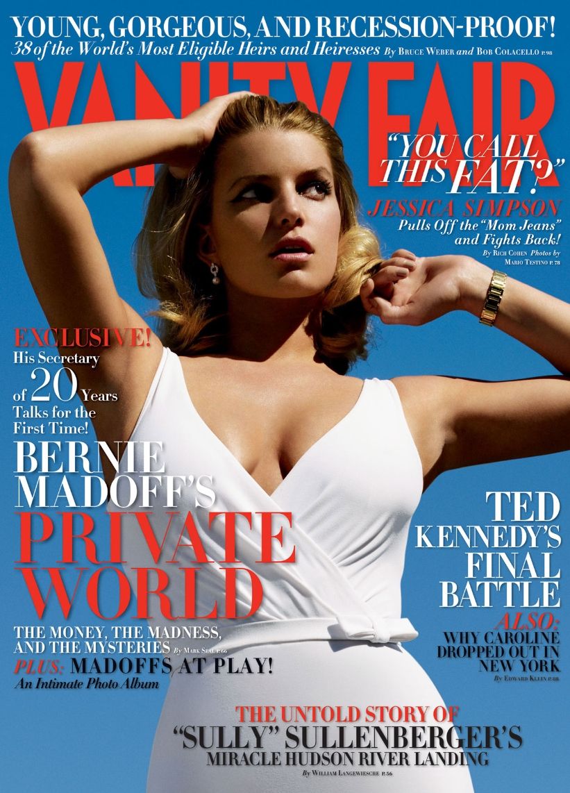 VANITY FAIR UK magazine side cover June 2009