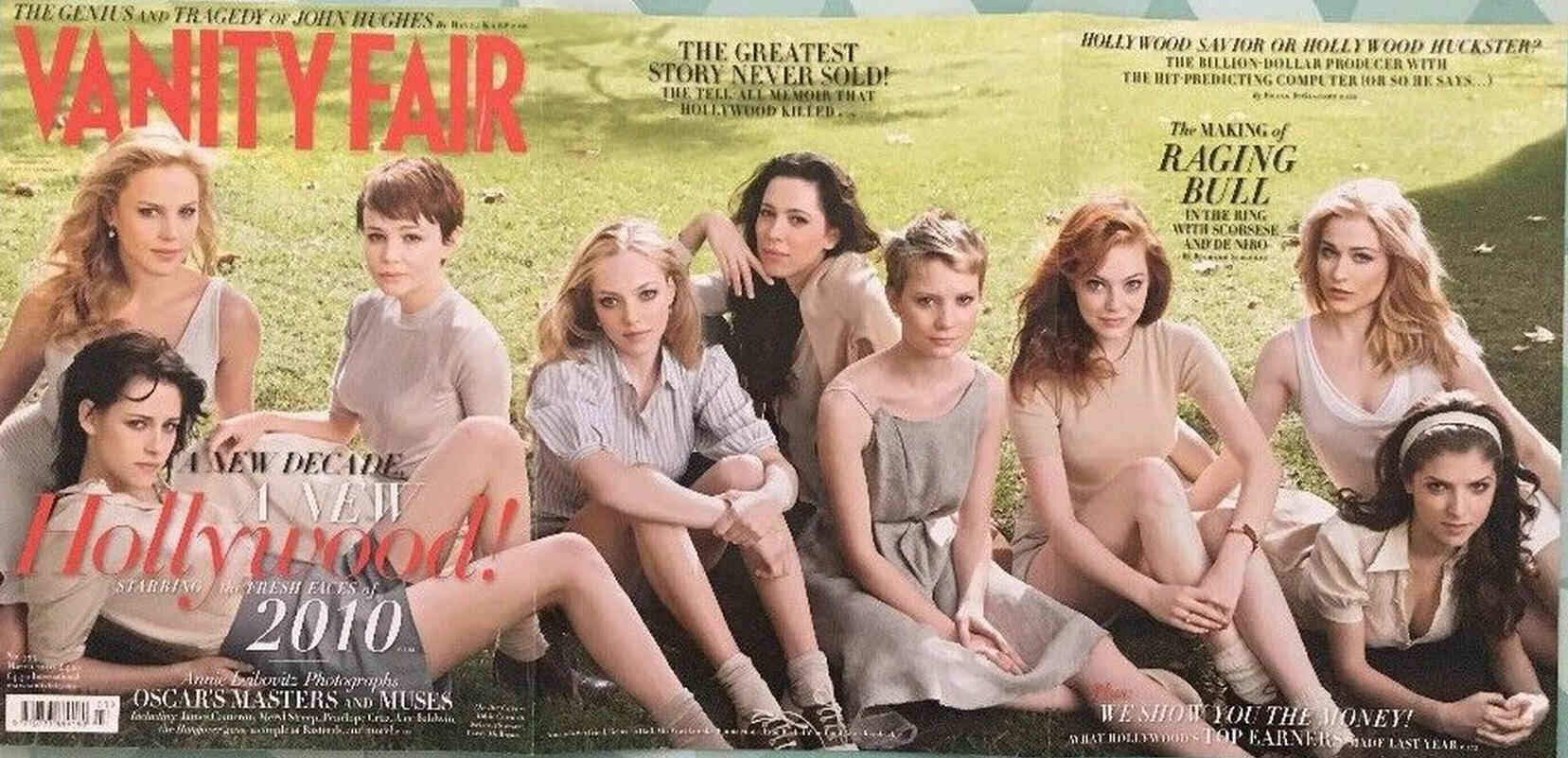 VANITY FAIR UK magazine side cover March 2010
