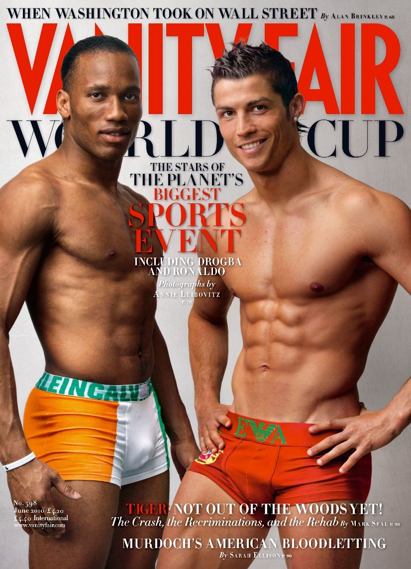 VANITY FAIR UK magazine side cover June 2010