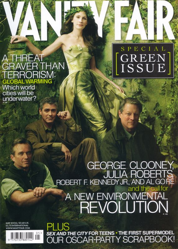 VANITY FAIR UK magazine side cover  May 2006