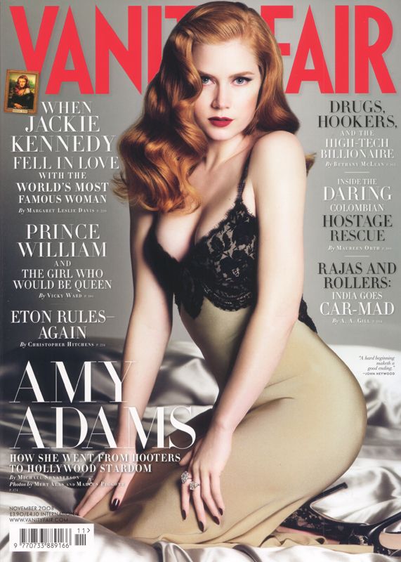 VANITY FAIR UK magazine side cover  November 2008