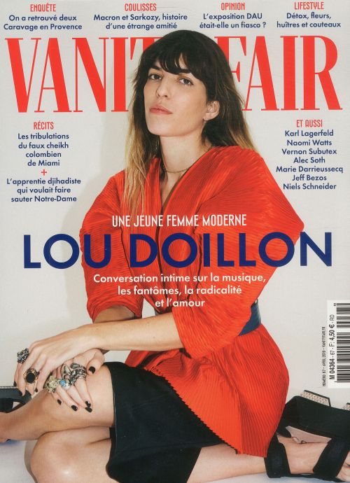 VANITY FAIR (Fr) magazine side cover Issue 67  April 2019