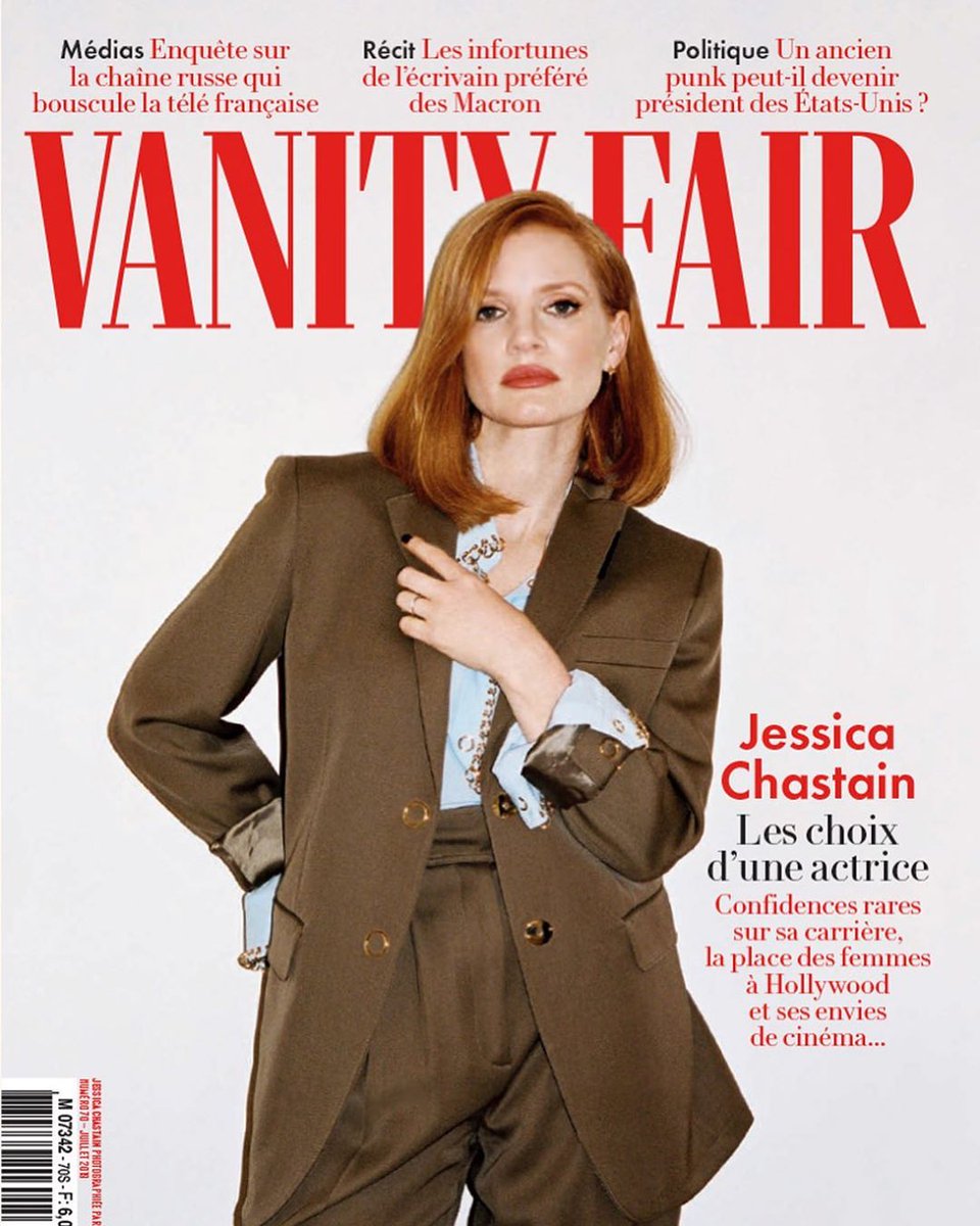 VANITY FAIR (Fr) magazine side cover Issue 70  July 2019