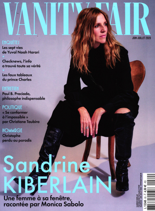 VANITY FAIR (Fr) magazine side cover Issue 80  June/July 2020