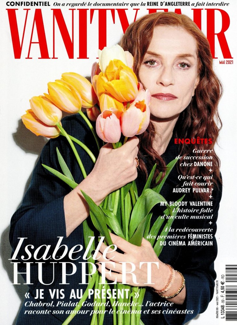 VANITY FAIR (Fr) magazine side cover Issue 89  May 2021