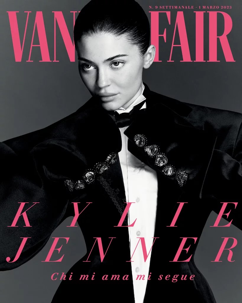 VANITY FAIR (Fr) magazine side cover  March 2023
