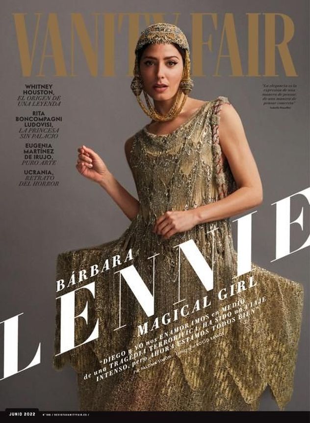 VANITY FAIR (Spain) magazine side cover  June 2022