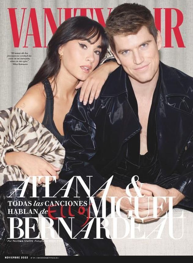 VANITY FAIR (Spain) magazine side cover  November 2022