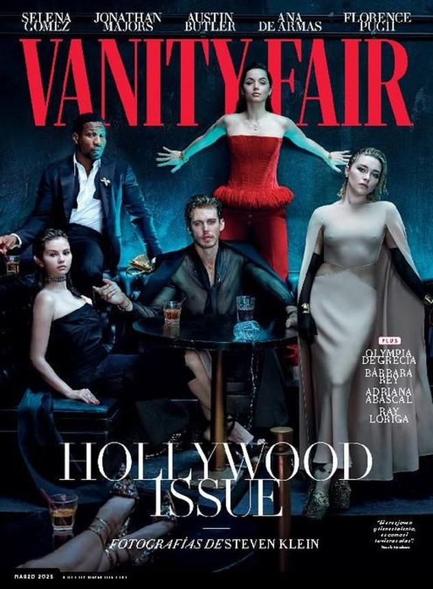VANITY FAIR (Spain) magazine side cover  March 2023