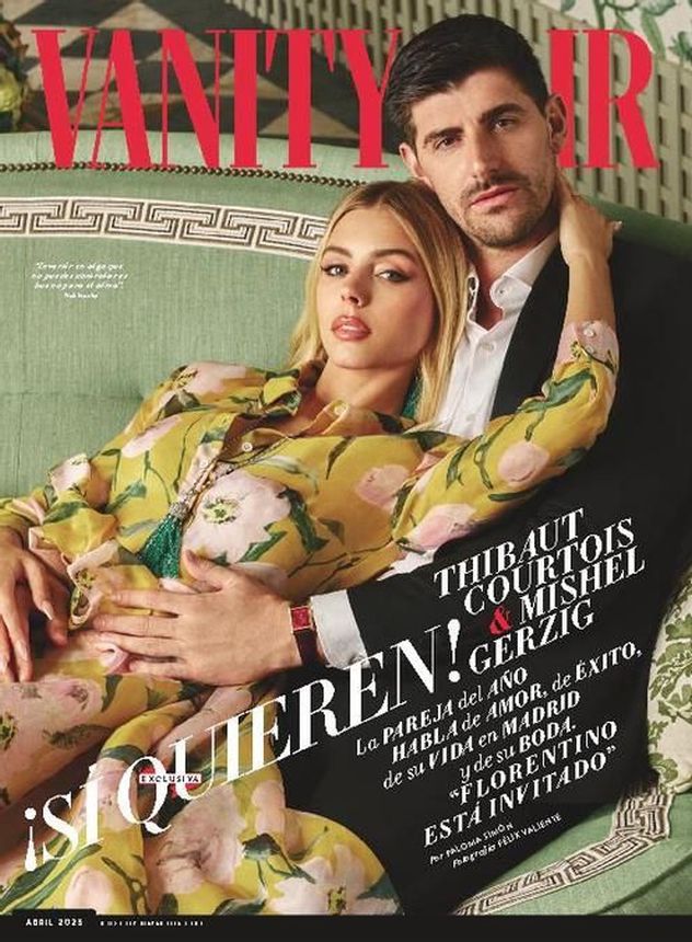 VANITY FAIR (Spain) magazine side cover  April 2023