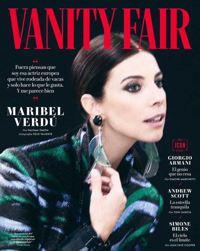 VANITY FAIR (Spain) magazine side cover  February 2024