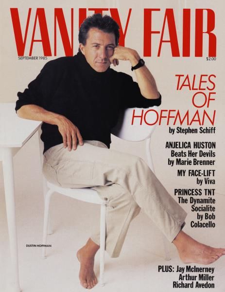 VANITY FAIR magazine side cover Issue 301  September 1985