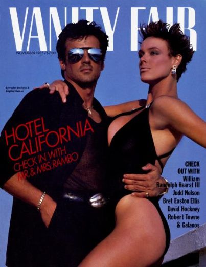 VANITY FAIR magazine side cover Issue 303  November 1985