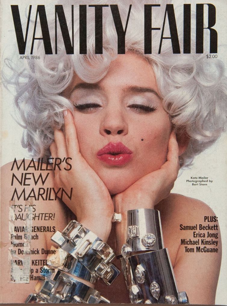 VANITY FAIR magazine side cover Issue 308  April 1986