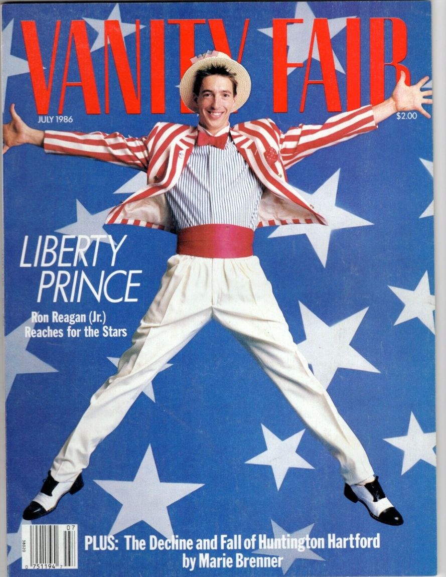 VANITY FAIR magazine side cover Issue 311  June 1986