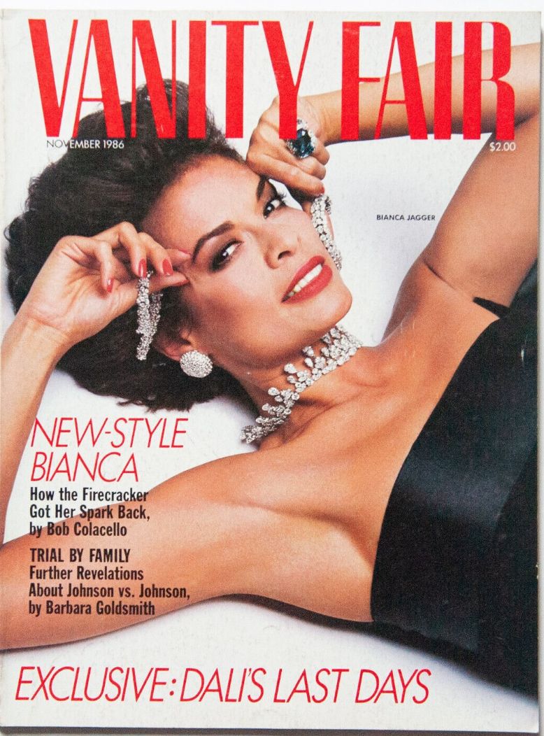 VANITY FAIR magazine side cover Issue 315  November 1986